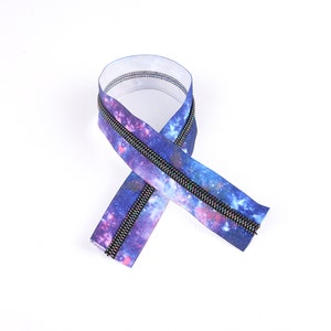 Nylon Rainbow #5 Galaxy Zipper Tape