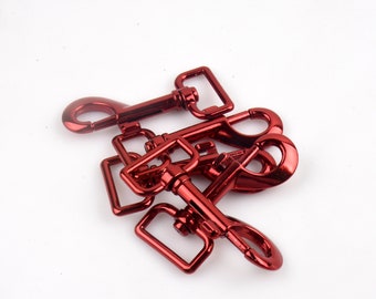 4pcs 1 inch Dog Hook, Strong Snap Hook,Solid Swivel Hook