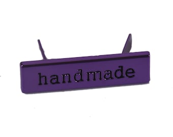 5x Square shape Label Handmade Tag