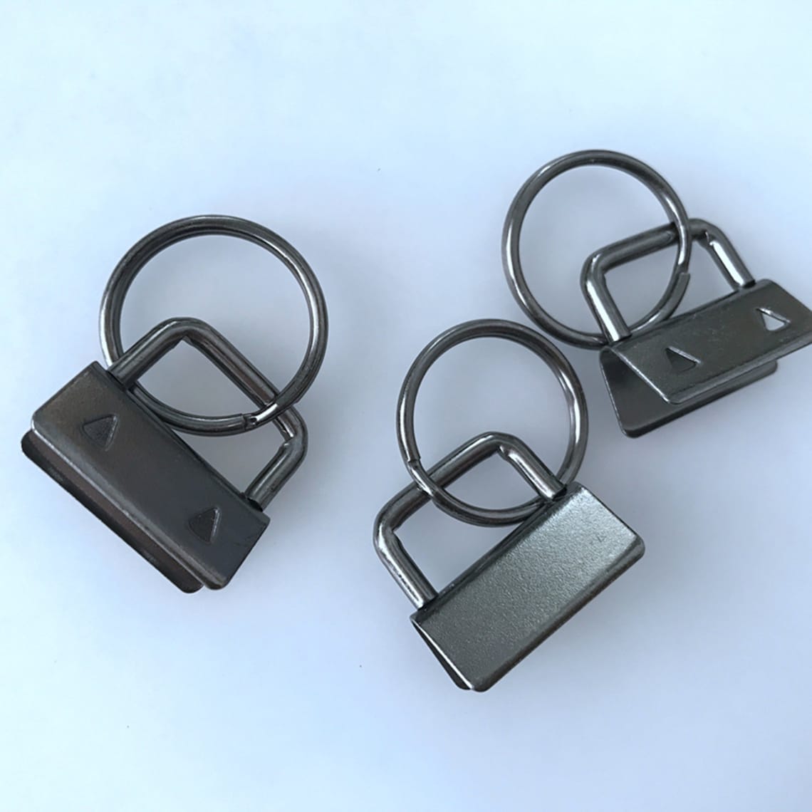 20pcs Various Color 1 inch Antique Brass Key Fob Hardware Etsy