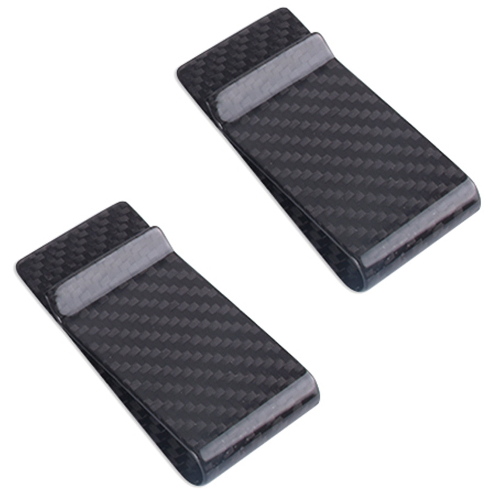 CARBONADO Bifold Wallet Money Clip (Brown)