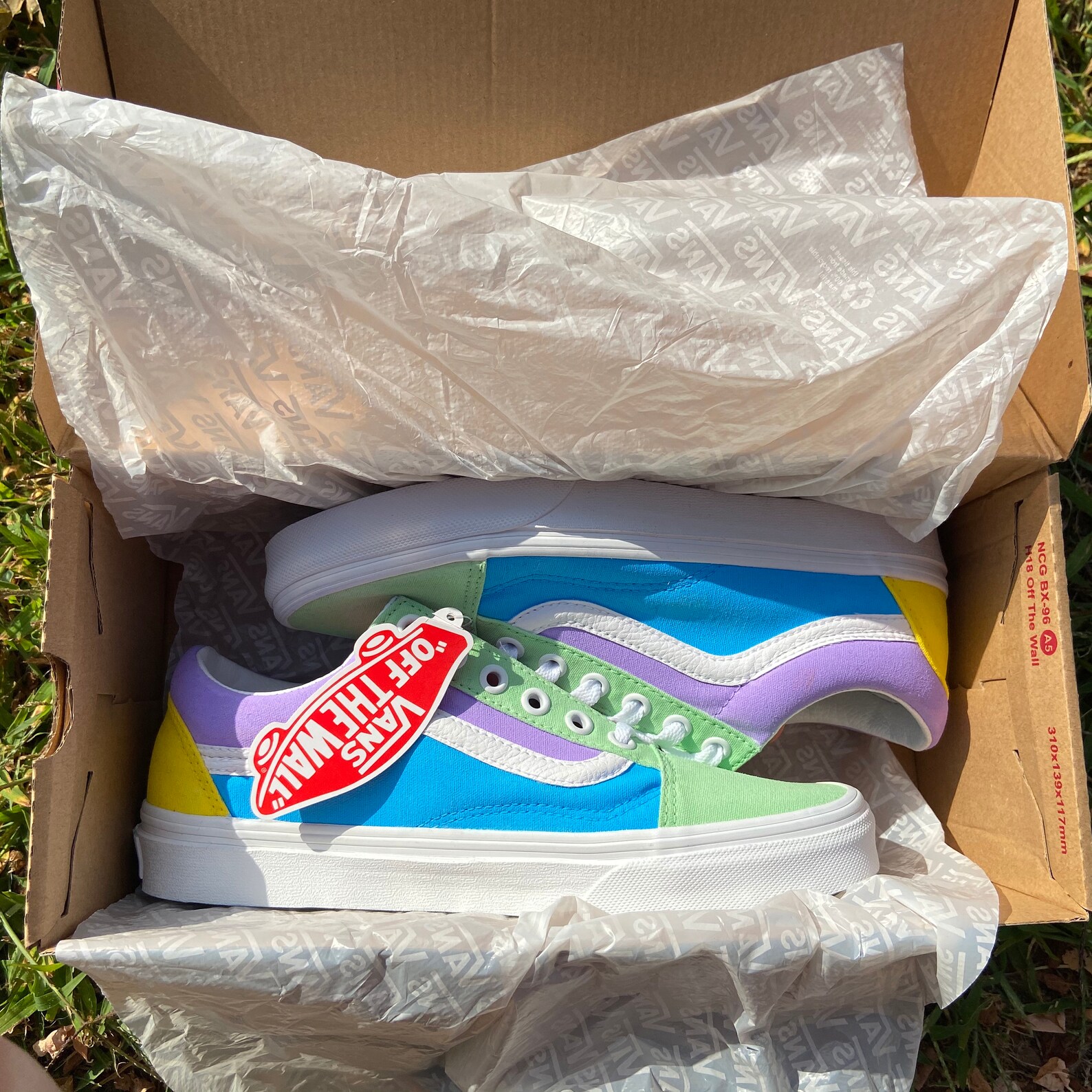 Custom Pastel Vans Etsy