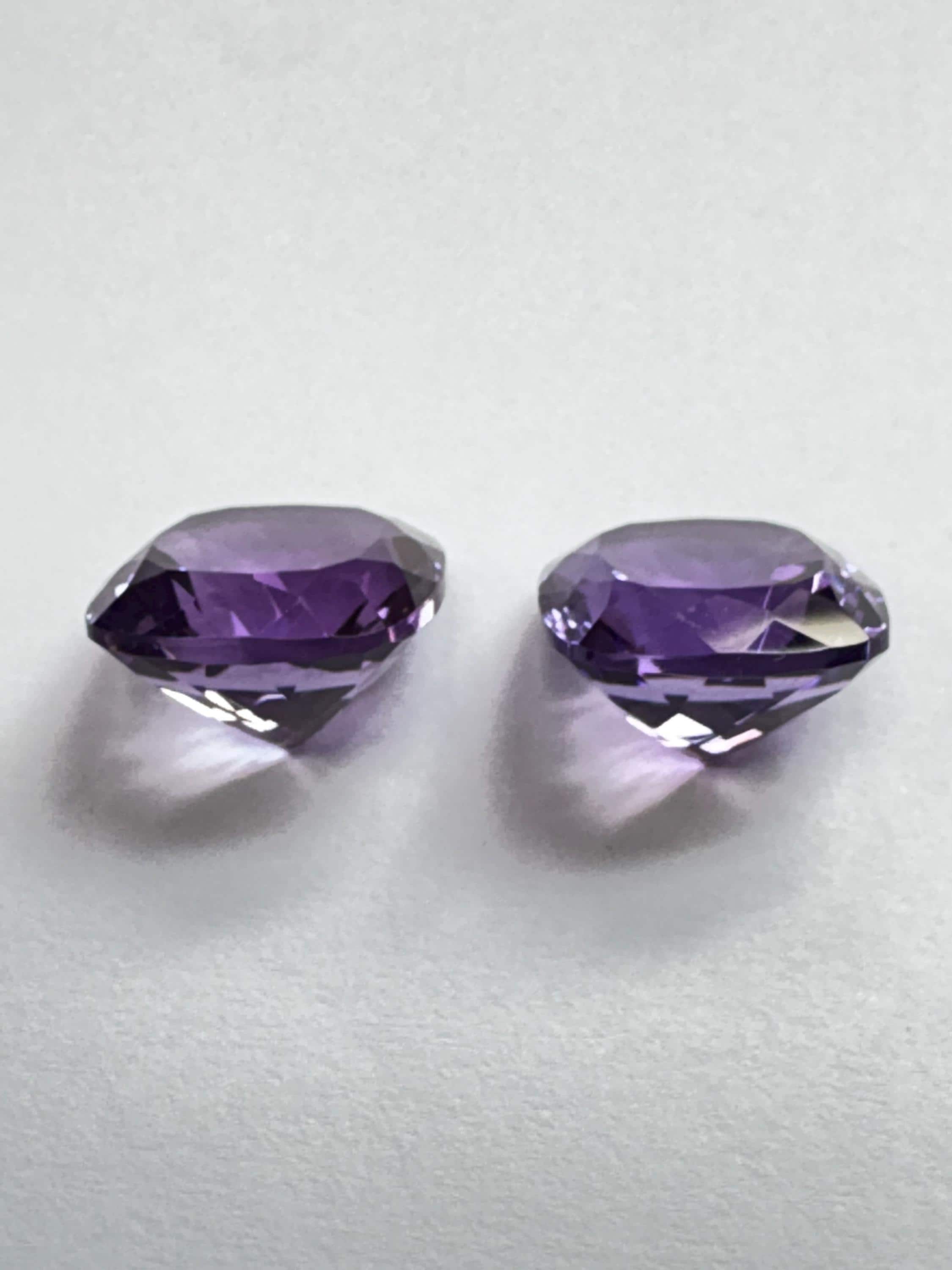 Pierre Précieuse Améthyste Violette Lab-created - 94,00 Carats - Coussin Taillé - Qualité AAA+