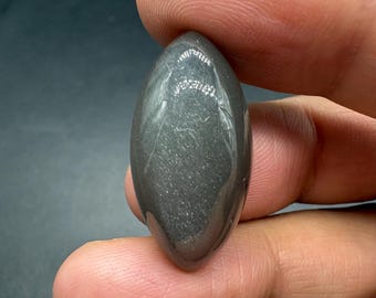 Natural Grey Moonstone Marquise Cabochon 30X15mm Loose Gemstone | 29.03Carats