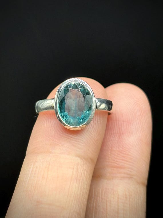 グリーンカイアナイト シルバーリング 【公式通販】