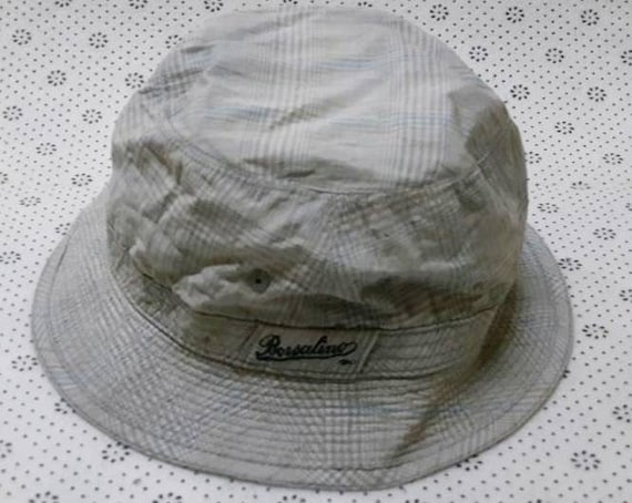Vintage Borsalino Italy Bucket Hat