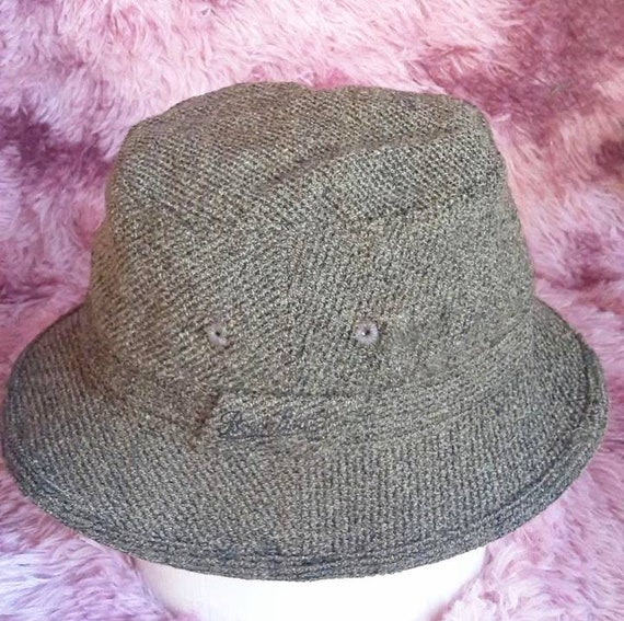 Vintage Borsalino Italy Bucket Hat
