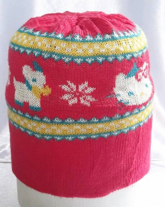 Vintage Hello Kitty Beanie Hat