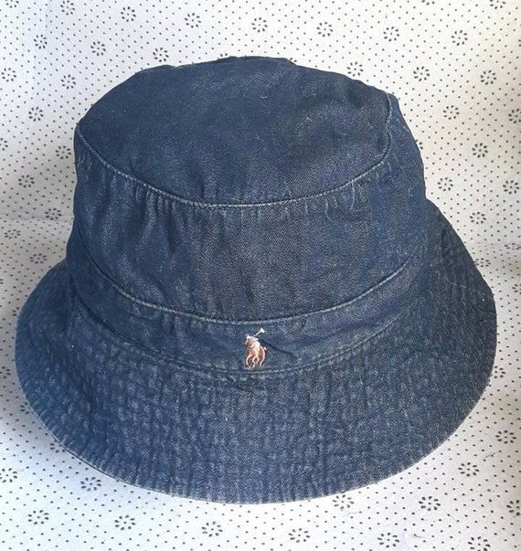 Vintage Polo Ralph Lauren Denim Bucket Hat