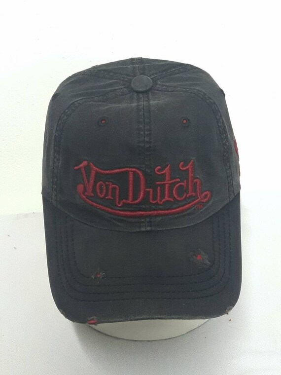Von Dutch Distress Cap Hat
