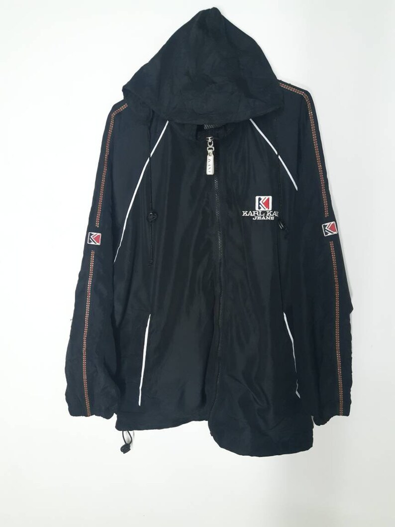 Vintage Karl Kani Jeans Windbreaker Hoodei Jacket