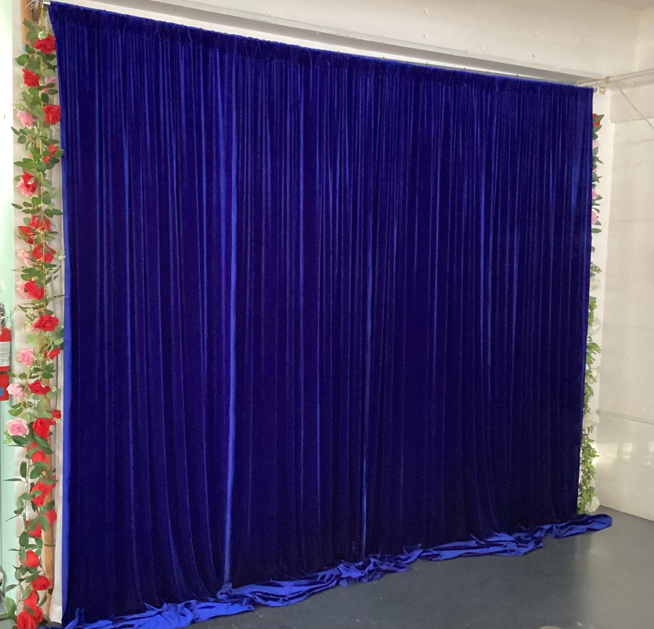 Blue Silver Curtains - Etsy, image size:2217x2133