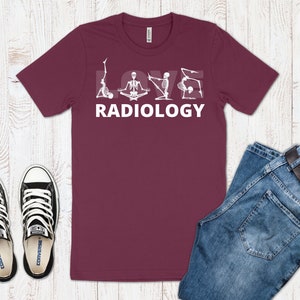 Love Radiology Shirt, Skeleton T Shirt, X Ray Tech Shirt, Gift For Radiologist