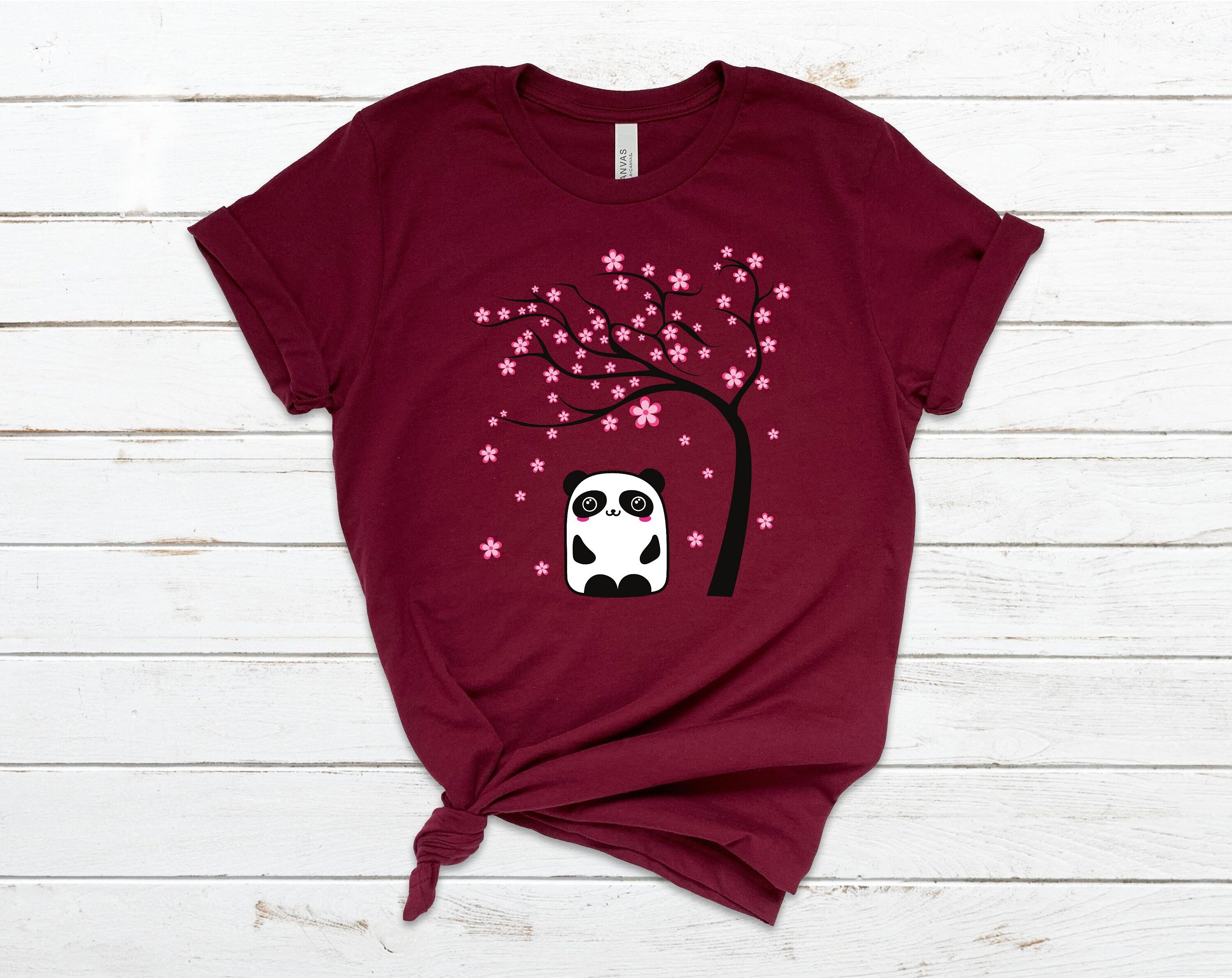 Cute Panda Shirt, Panda Lover T Shirt, Cute Animal Shirt For Her, Love Panda Tshirt, Kawaii Shirt