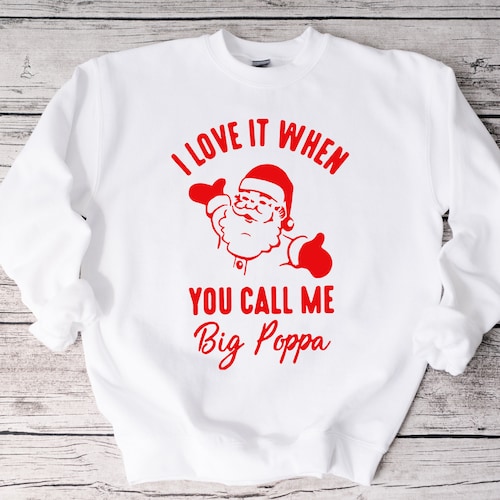biggie smalls xmas sweater