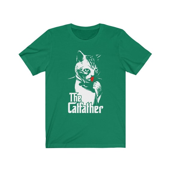 Mens The Catfather T-Shirt Funny Father's Day Gift For Cat Daddy Mens The Catfather T-Shirt Funny Father's Day Gift For Cat Daddy