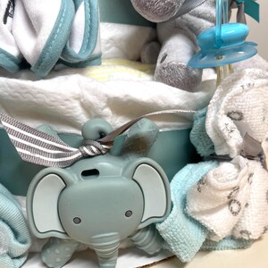 Lil Elephant Diaper Cake, Pink Diaper Cake, Diaper Cake, Baby Shower Gift
