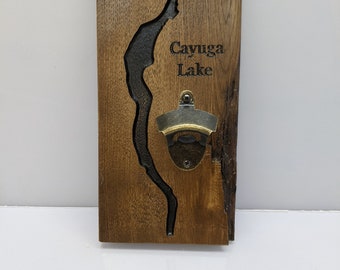 Cayuga Lake bottle opener