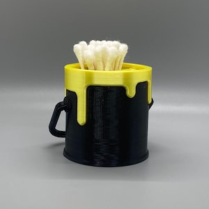 Seau d'égouttement/support pour cotons-tiges / Rangement et organisation des tampons / Cadeaux 2025