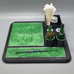 Silicone Dab Station by TECHTRA3D  / Dab Storage / Dab Tool Organizer / 2025 Gifts