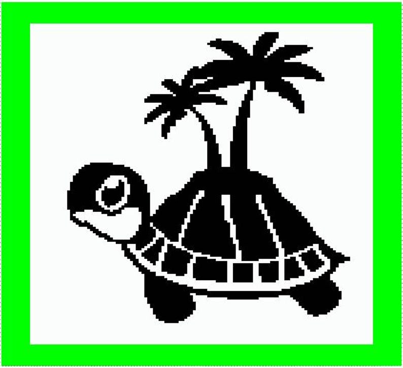 Turtle Baby Blanket Knitting Pattern - Etsy