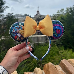Beauty & The Beast Disney Inspired Mickey Ears