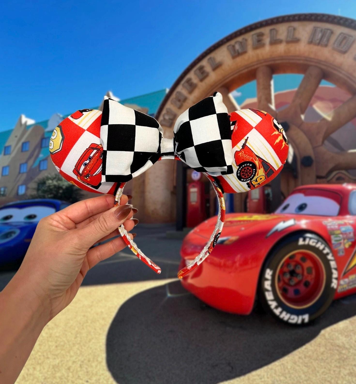 Lightning McQueen, Cars Disney Inspired Mickey Ears