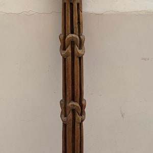 Old Wooden Havana Spoon/Teak Wood Havana Agnihotra Tool/Brown Homam Spoon/Traditional Hindu Ritual Utensils/Handcrafted Havan Indian Achmani