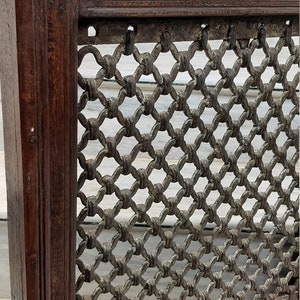 Antique Style Wooden Window Jali/hand Carved Jharokha/wall Hanging ...