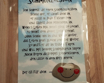 Stein, Glücksbringer, Schmunzelstein