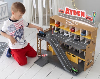 Play garages for toddlers sale