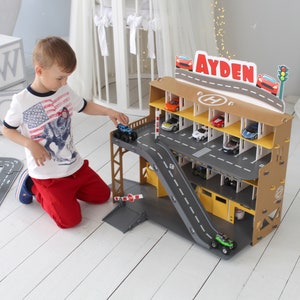 Puzzle roads for toy cars and for toy garages with toy bridges -   Portugal