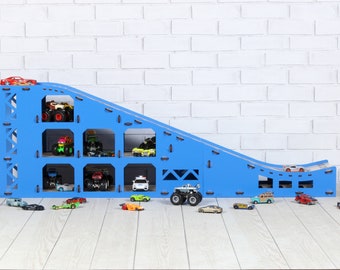 Rampa De Salto Para Coches RC 1/8 A 1/16, Tablero De Despegue Con Ángulo Ajustable, Set De 5 Piezas Plásticas, Fácil Montaje Y Portátil