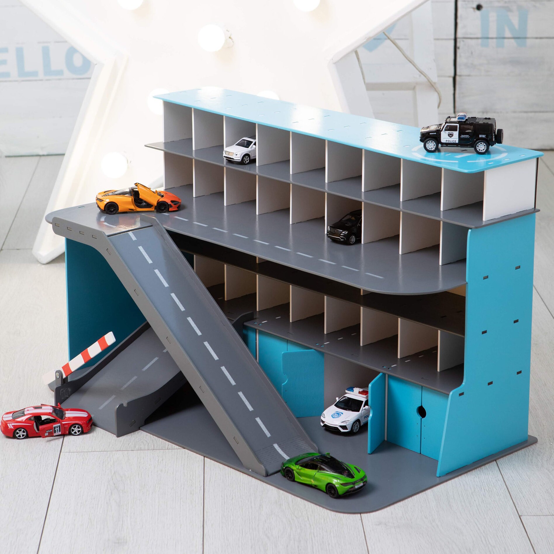 Toy car storage Etsy