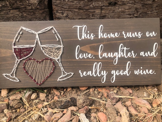 CUSTOM/PERSONALIZED Wine Sign; Wine Decor; Wood Sign; Wood Decor