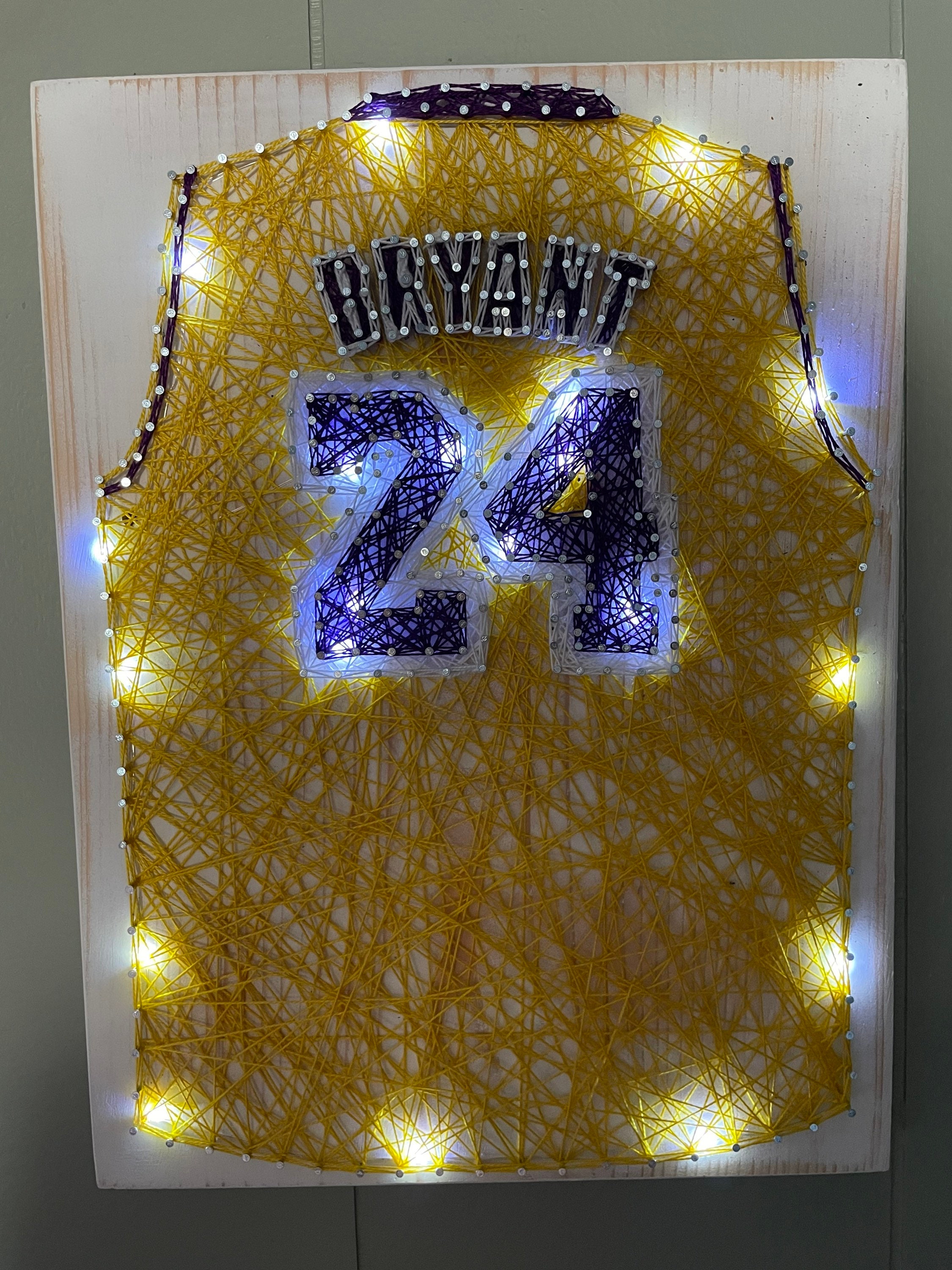 Kobe Bryant 24 Lakers Jersey by KingPinz