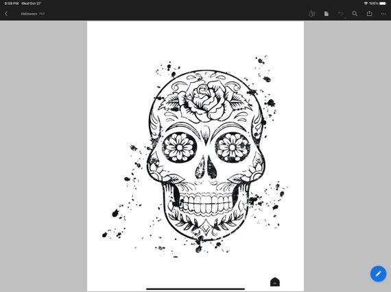 Halloween Printable 8x10 Collection | Etsy