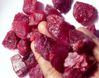 Details about / Loose Gemstone Natural Red Beryl Rough 18.72 Ct Certified