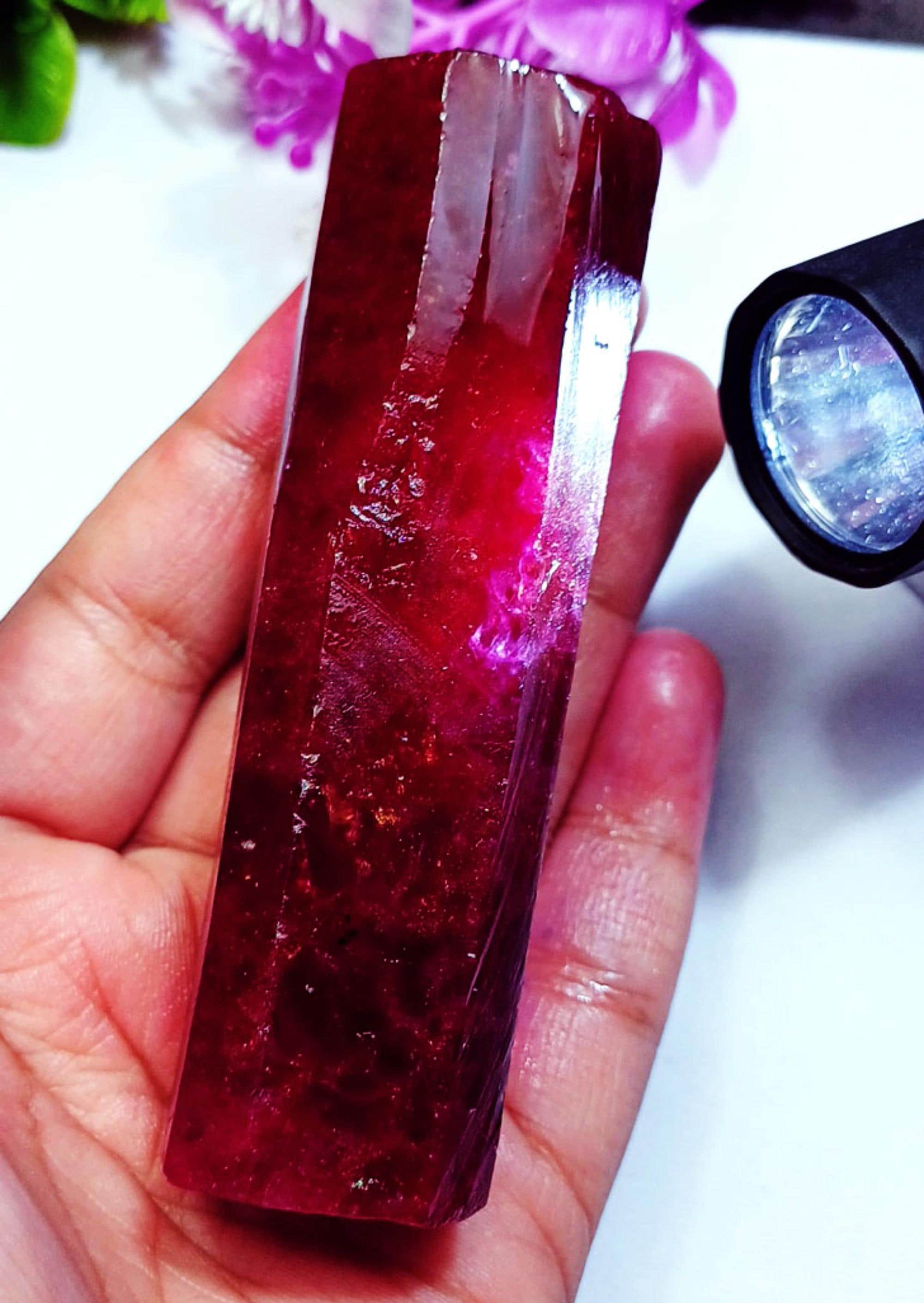 Natural Red Beryl Rough 549.00+ Carat Certified Loose Gemstone With ...