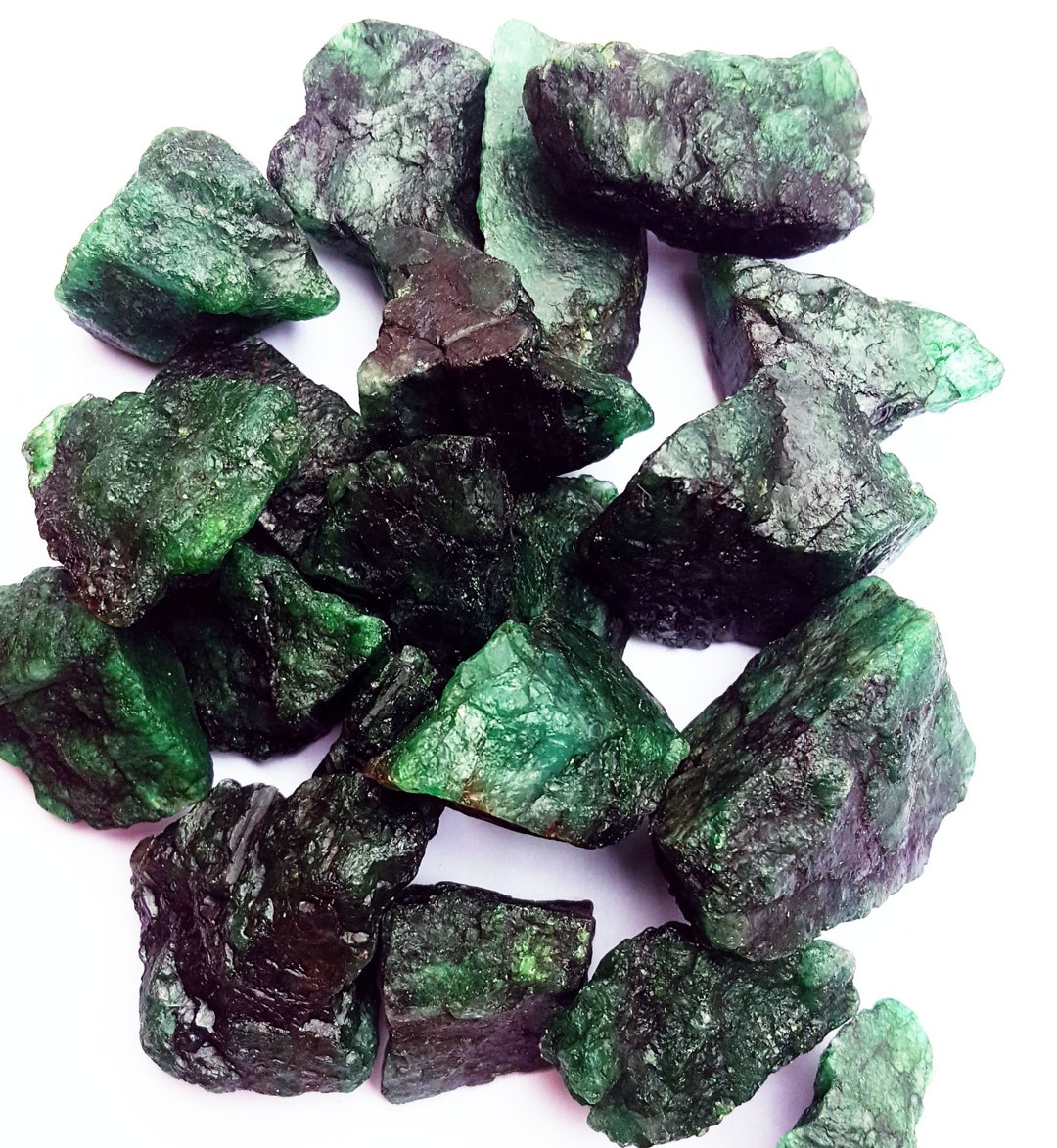 Loose Gemstone Natural Green Beryl Rough Between 85 to 100 Ct 1 Pcs ...