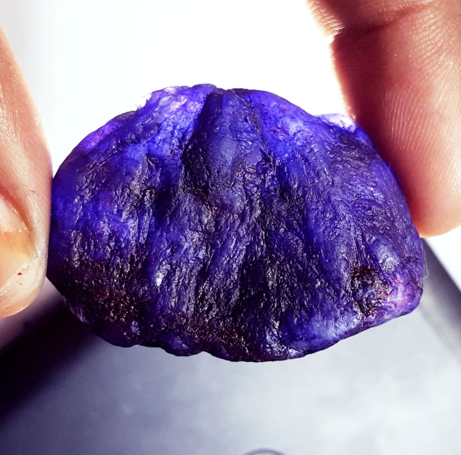 Natural Blue Beryl Loose Gemstone Rough 160.00 Cts Certified Etsy