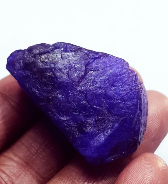 Natural Blue Beryl Rough Certified 103.90 Cts Loose Gemstone Etsy