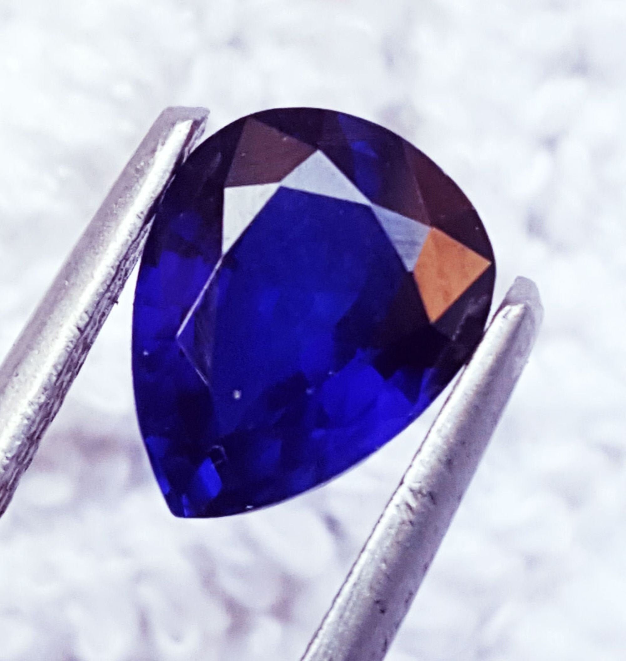 Certified 2.50 Ct Loose Gemstone Natural Tanzanite Unheated Etsy