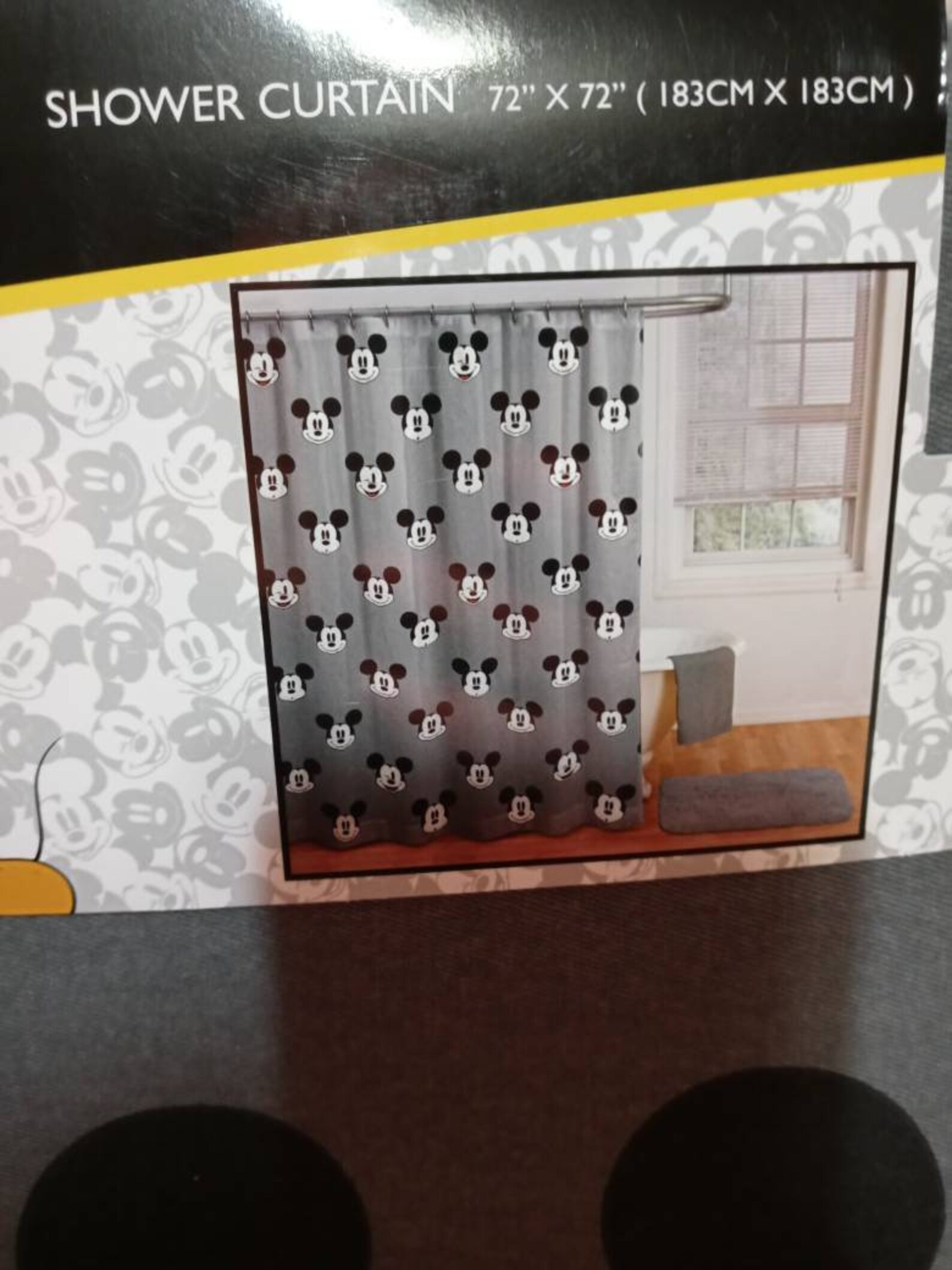 Disney Mickey Mouse Shower Curtain. 3 Different Patterns to Etsy