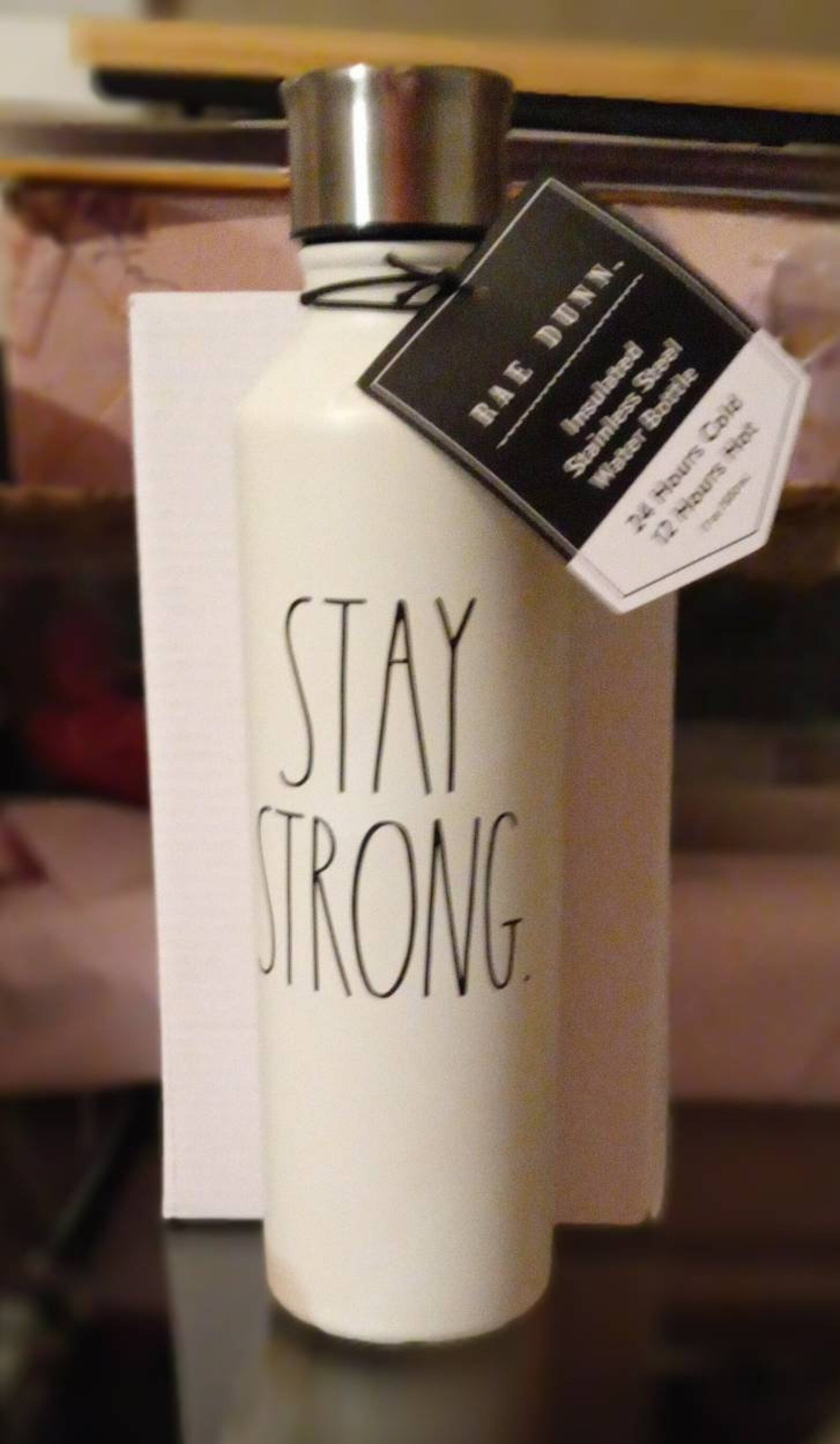 Rae Dunn Insulated Stainless Steel Water Bottle. Keeps drinks Etsy