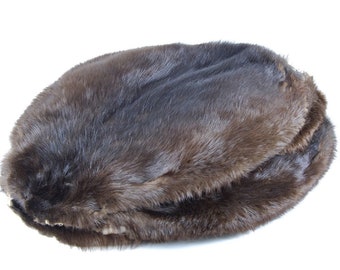 Natural Black Beaver Hide | Prime Beaver Fur Pelt | In-Stock