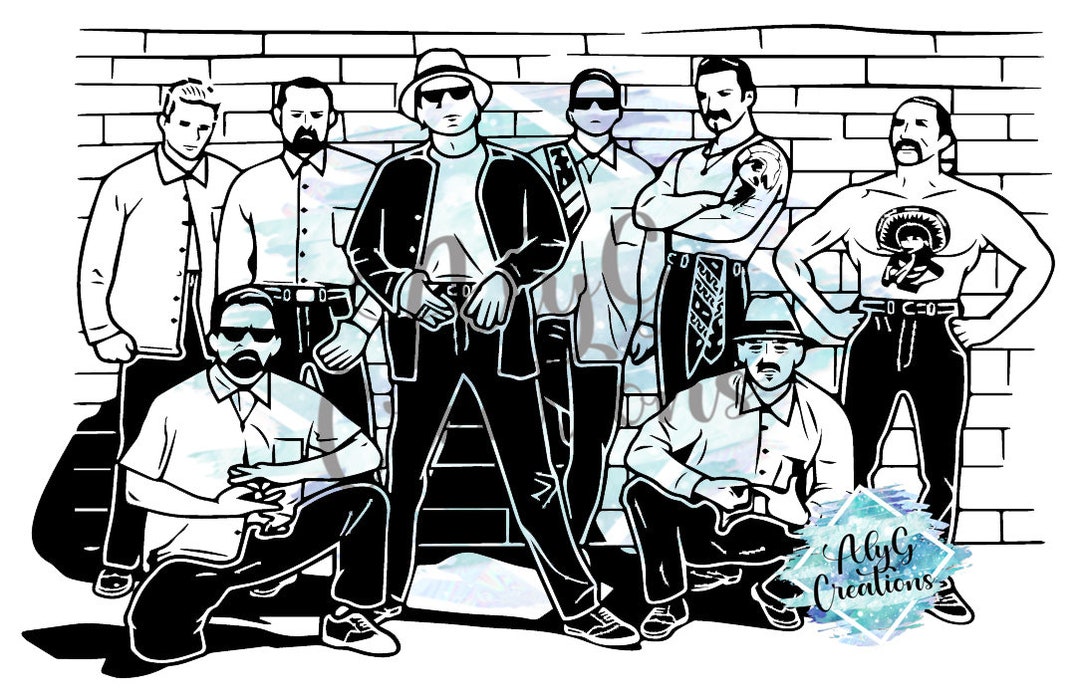 Blood in Blood Out SVG File , PNG File Etsy