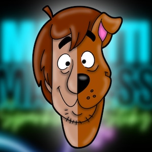 Shaggy-Doo Mash-Up Sticker