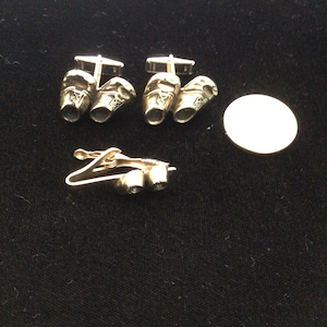SWANK Cufflinks & tie clip