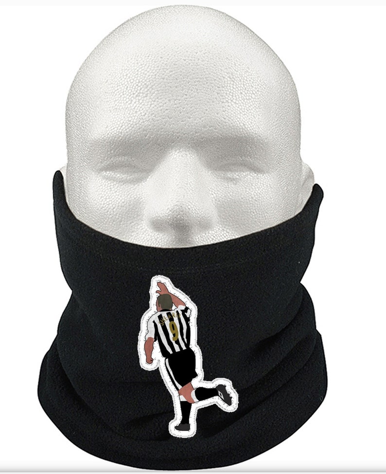 Newcastle united Snood Scarf Black Fleece Face Cover Neck Warmer Warm Supporters Shawl Christmas Gift Mask zdjęcie 8